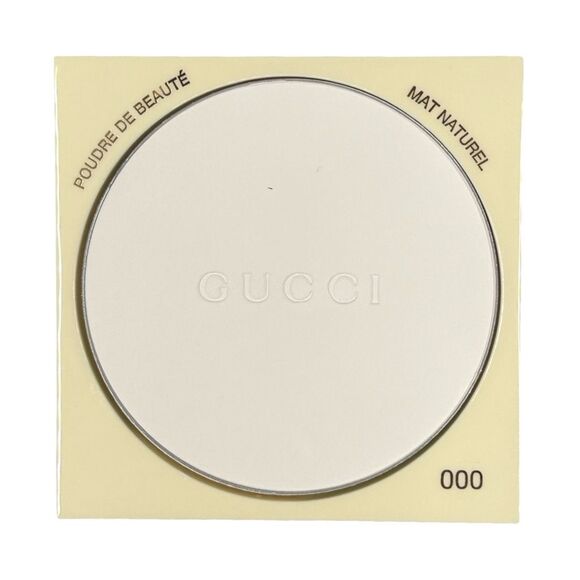 Gucci Poudre de Beauté Mat Naturel Face Powder Compact Refill - Shade 000 - Picture 1 of 5